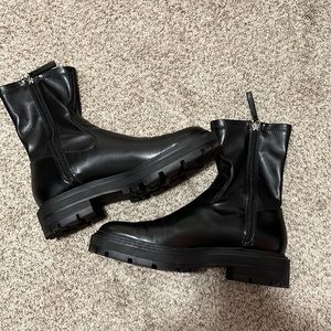 Zara Black Boots Size 39